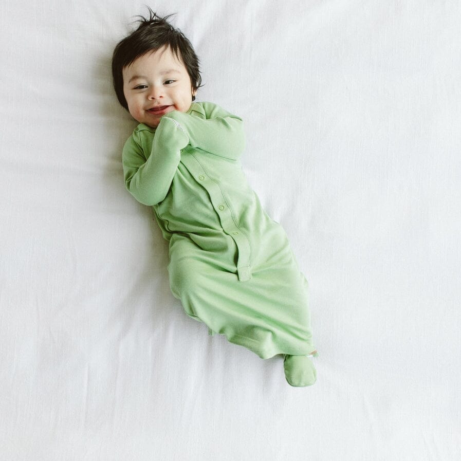 Baby Sleeping Bag Gown Pea Green