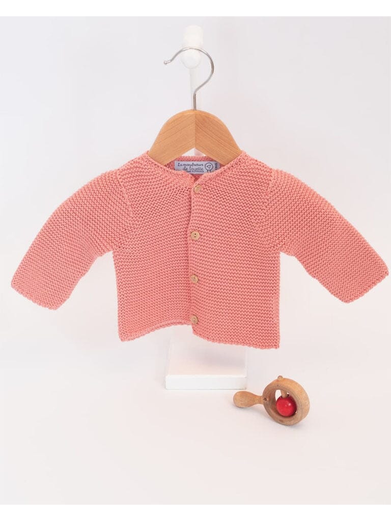 Knitted Rosebud Cardigan