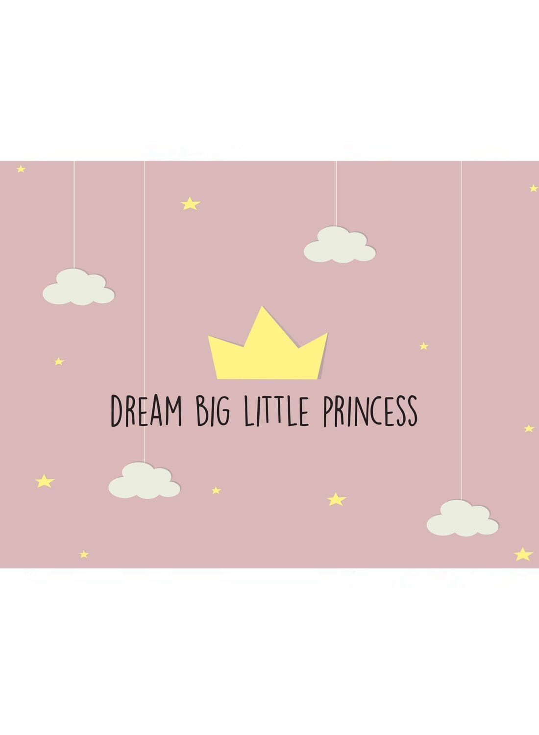 Cards & Message Cards & Gift Wrap Little Mouse Baby Clothing & Gifts Dream Big Little Princess 