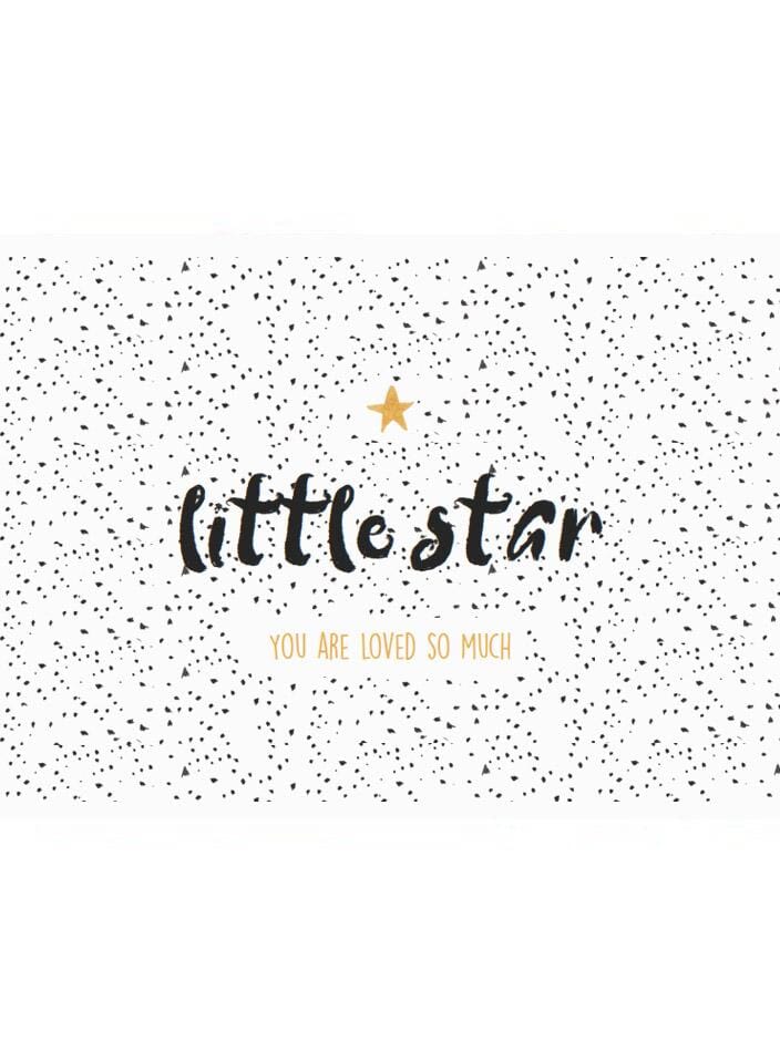 Cards & Message Cards & Gift Wrap Little Mouse Baby Clothing & Gifts Little Star 