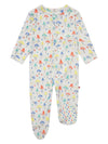 Piccalilly Footed Sleepsuit - Toadstool Sleepsuit / Babygrow Piccalilly 
