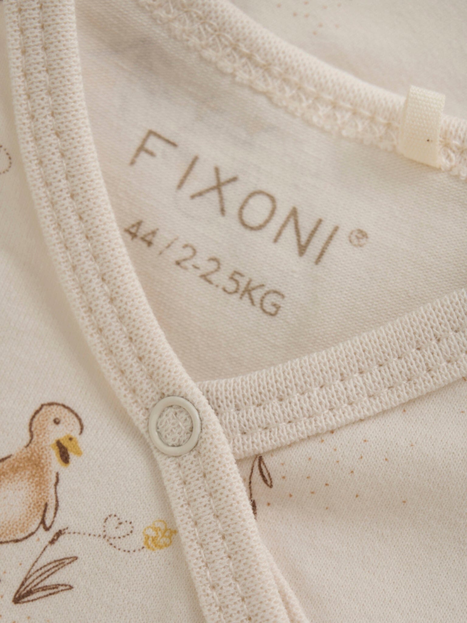 Fixoni Little Duckling Babygrow Sleepsuit / Babygrow Fixoni 