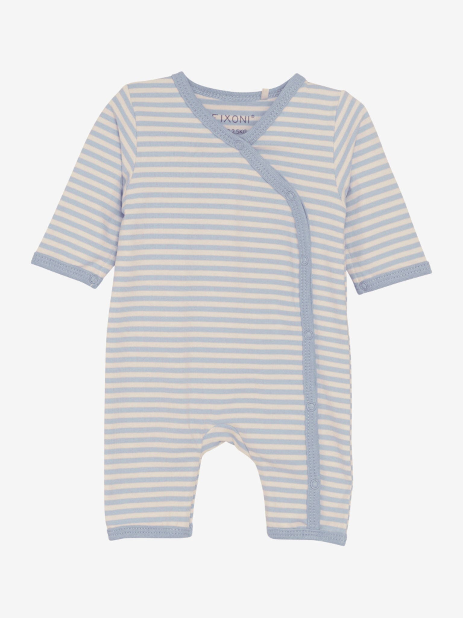 Fixoni Blue Striped Babygrow Sleepsuit / Babygrow Fixoni 