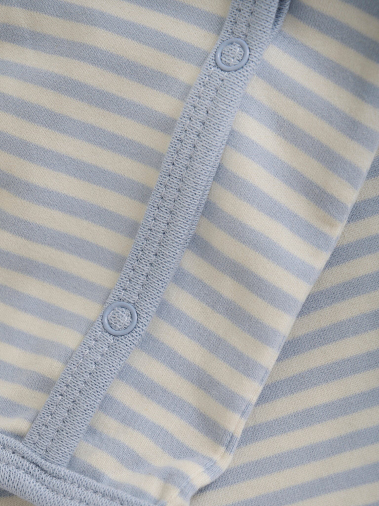 Fixoni Blue Striped Babygrow Sleepsuit / Babygrow Fixoni 