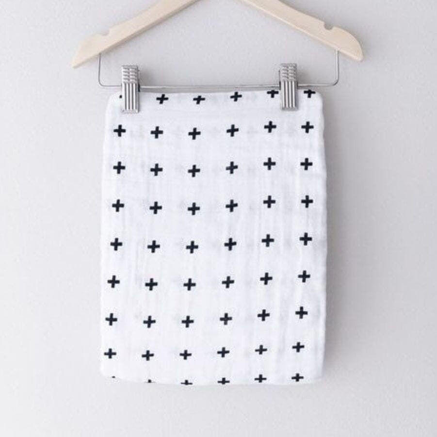 Muslin Swaddle Baby Blanket, Organic - Crosses Swaddle Blanket Geople 