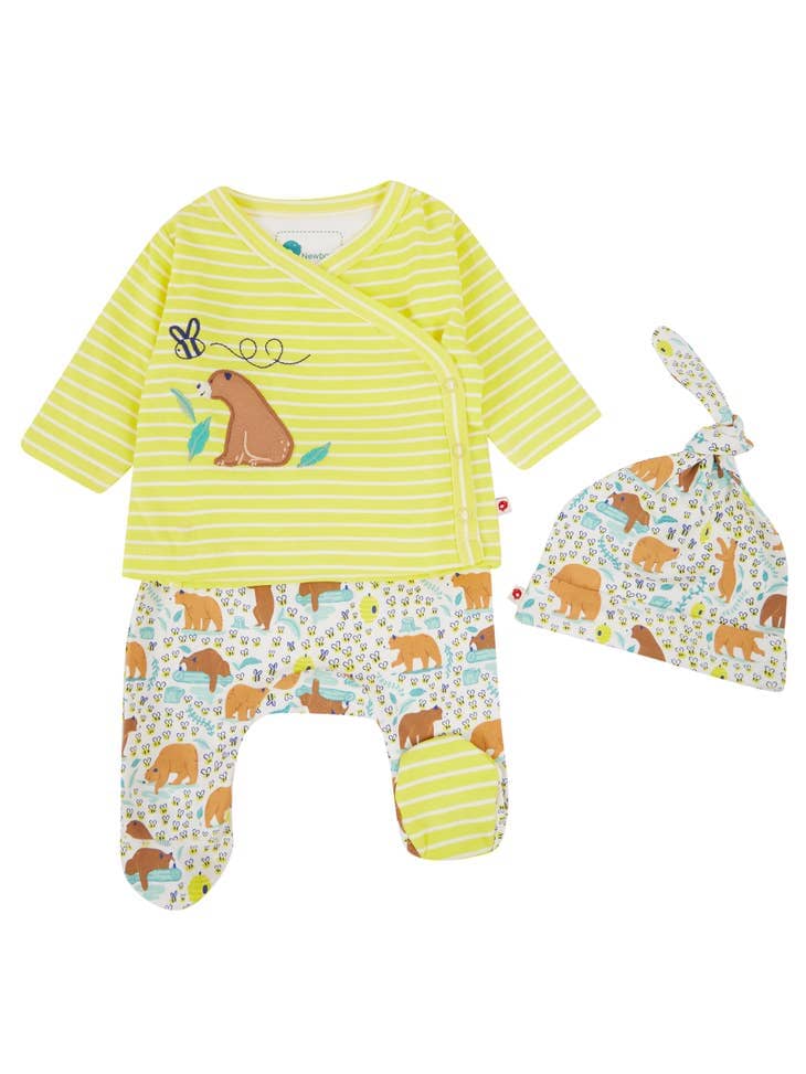 Piccalilly 3 Piece Set - Baby Bear Outift Piccalilly 