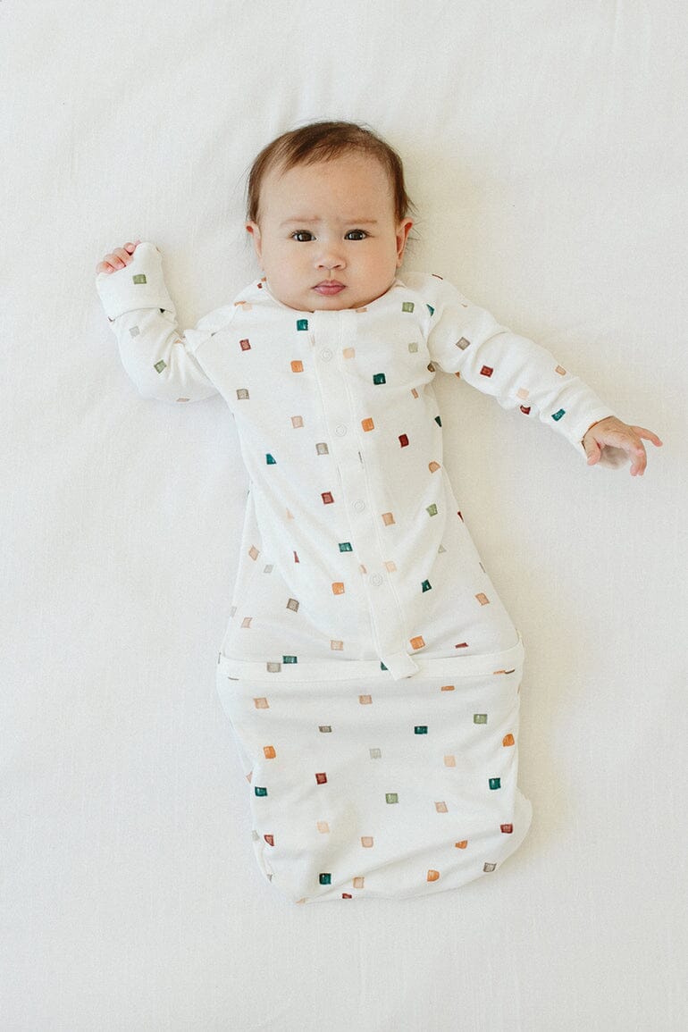 Baby Sleeping Bag/Gown - City Blocks Sleeping Bag Goumikids 