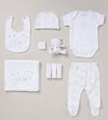 10 piece layette "Teddy" Set Rock a Bye Baby 