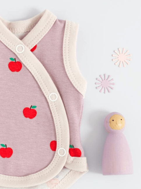 Premature Baby Clothes, Vest, Orchard Bodysuit / Vest Tiny & Small 