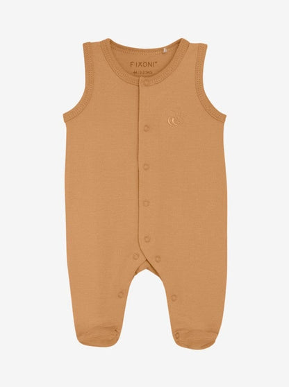 Premature Baby Dungaree - Tan Dungaree Fixoni 