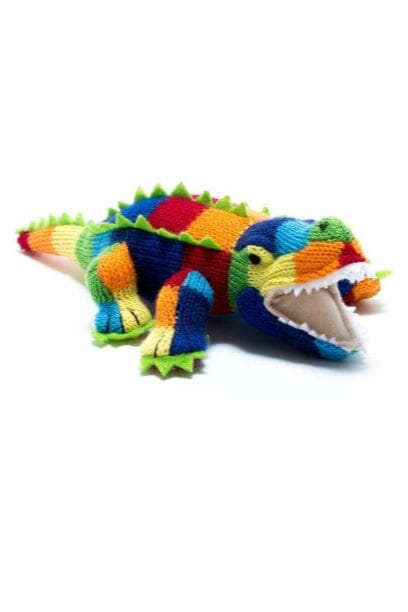 Colourful Dino Gift Box - Incubator Vest, Toy & Muslin Gift Set Tiny & Small 