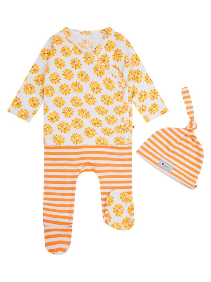 Piccalilly 3 Piece Set - Lion Outift Piccalilly Newborn 