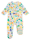 Piccalilly Zip-up Footed Sleepsuit - Potting Shed Sleepsuit / Babygrow Piccalilly 