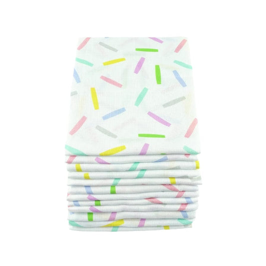 1 Confetti Bamboo Organic Muslin - 70cm x 70cm Muslin Muslinz 