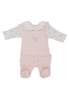 'Hug Me' Dungaree Set Dungaree Tiny Chick 