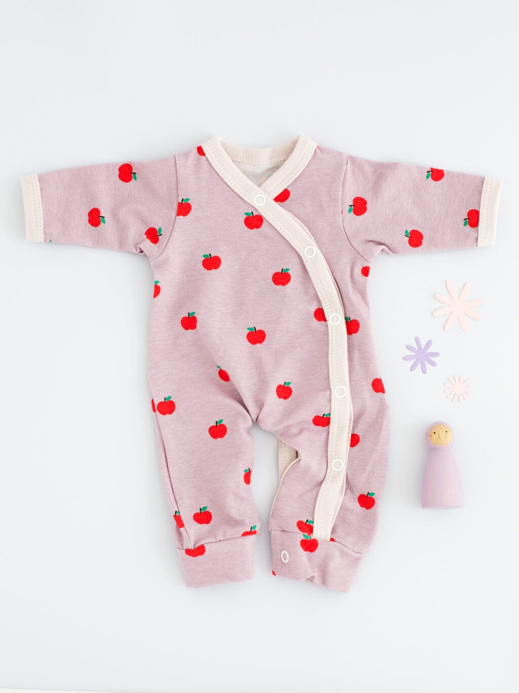 Premature Baby Sleepsuit, Orchard Sleepsuit / Babygrow Tiny & Small 