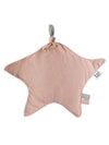 Dusky Pink & Grey Star Shaped Comforter: GOTS Comforter Summerville 