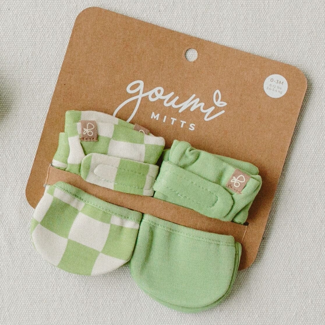 2 Pack - Scratch Mitts - Green Cabana Scratch Mitts Goumikids 