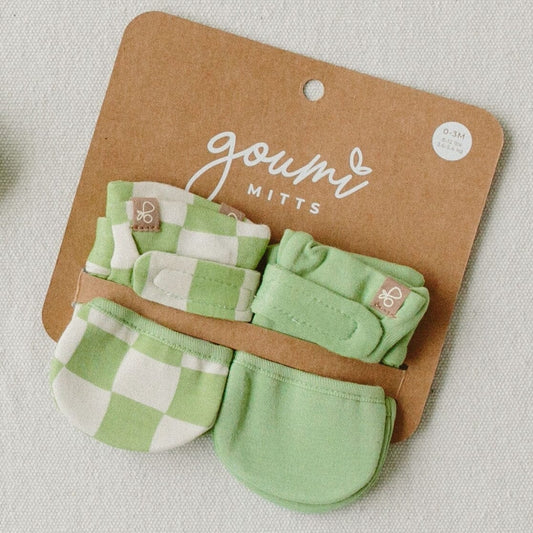 2 Pack - Scratch Mitts - Green Cabana Scratch Mitts Goumikids 