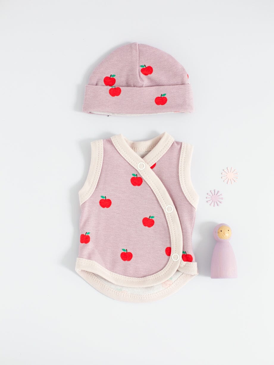 Incubator Vest & Round Hat Set, Orchard Incubator Vest & Hat Set Tiny & Small 