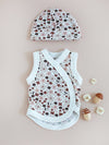 Incubator Vest & Round Hat Set, Ditsy Floral Incubator Vest & Hat Set Tiny & Small 