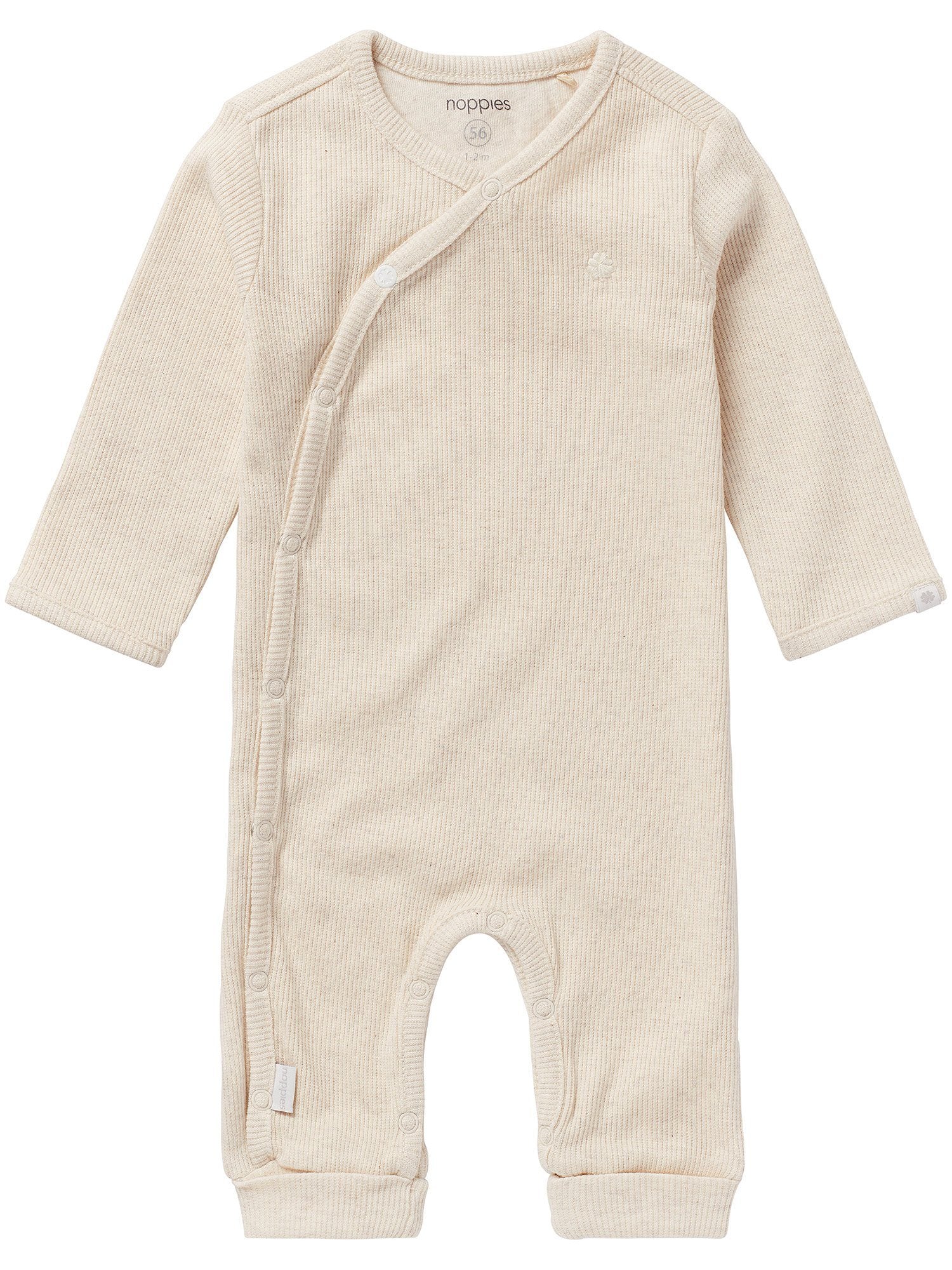 Tiny Baby Sleepsuit - Premium, Oatmeal Sleepsuit / Babygrow Noppies 