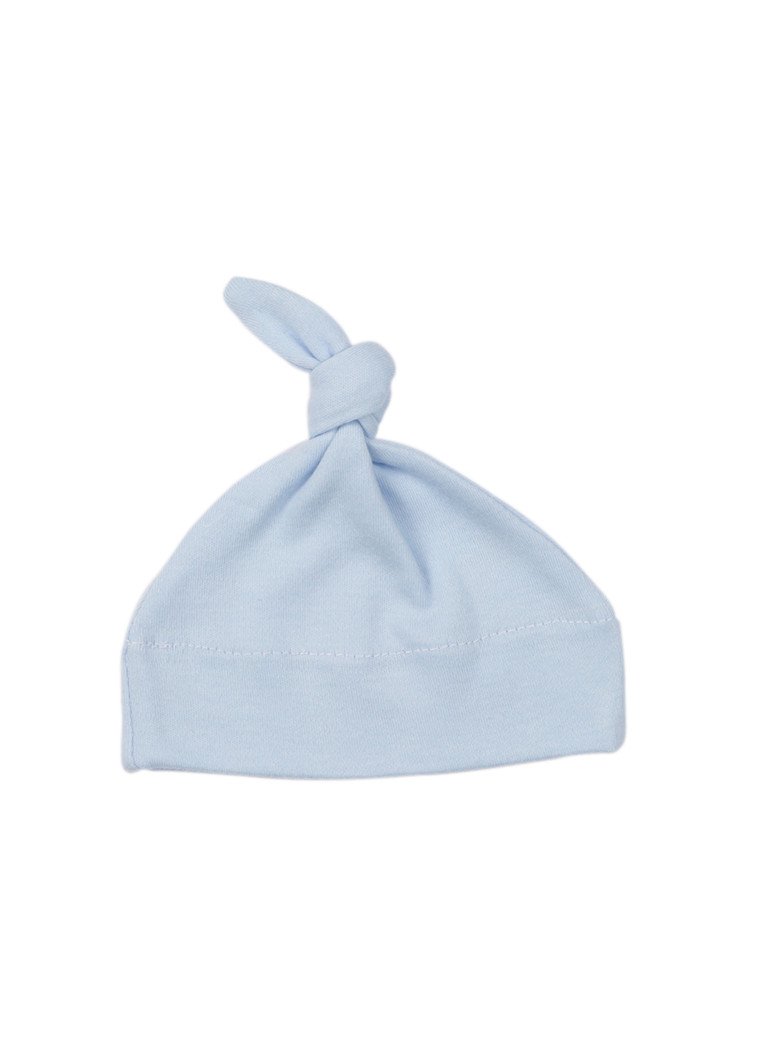 Premature Baby Hat, Light Blue, Knotted Hat Little Mouse Baby Clothing & Gifts 