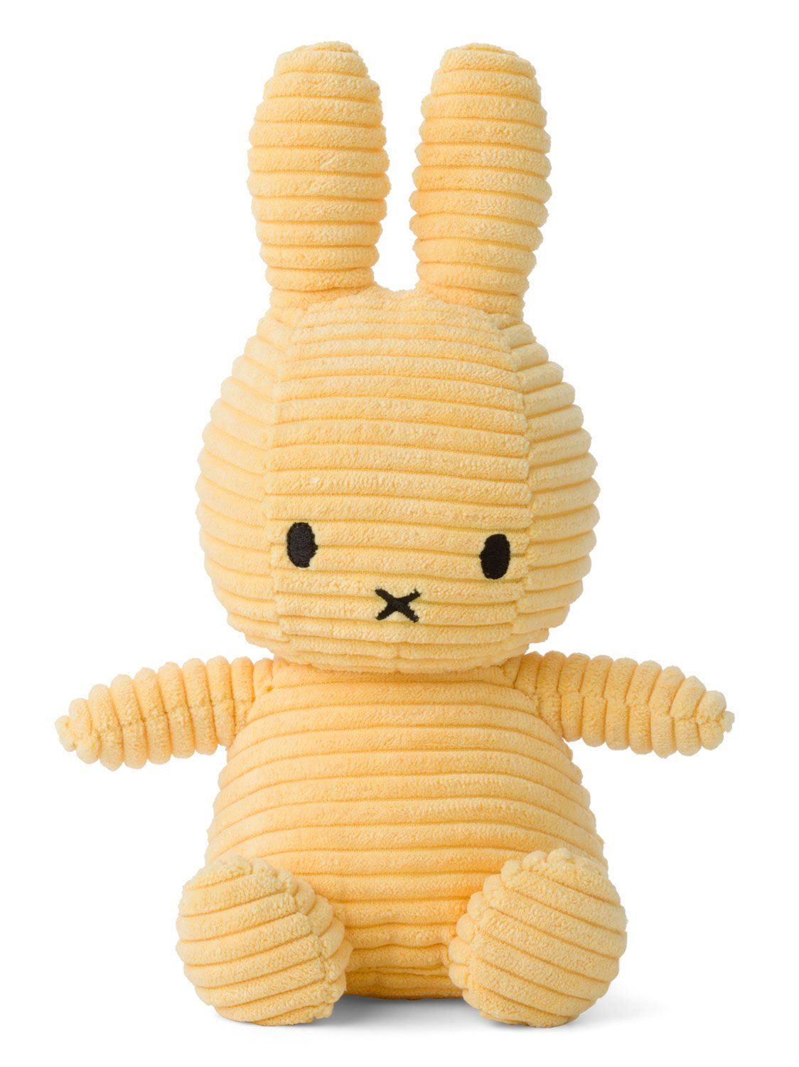 Miffy Corduroy Plush Toy - Sunshine Yellow Toy Miffy 