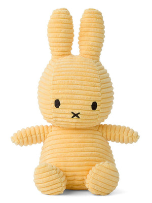 Miffy Corduroy Plush Toy - Sunshine Yellow Toy Miffy 