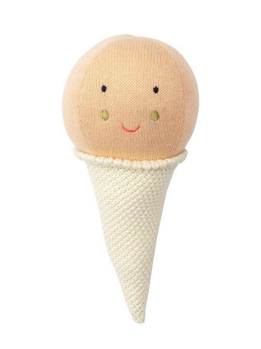 Strawberry Ice Cream Cone Rattle, Meri Meri Rattle Meri Meri 