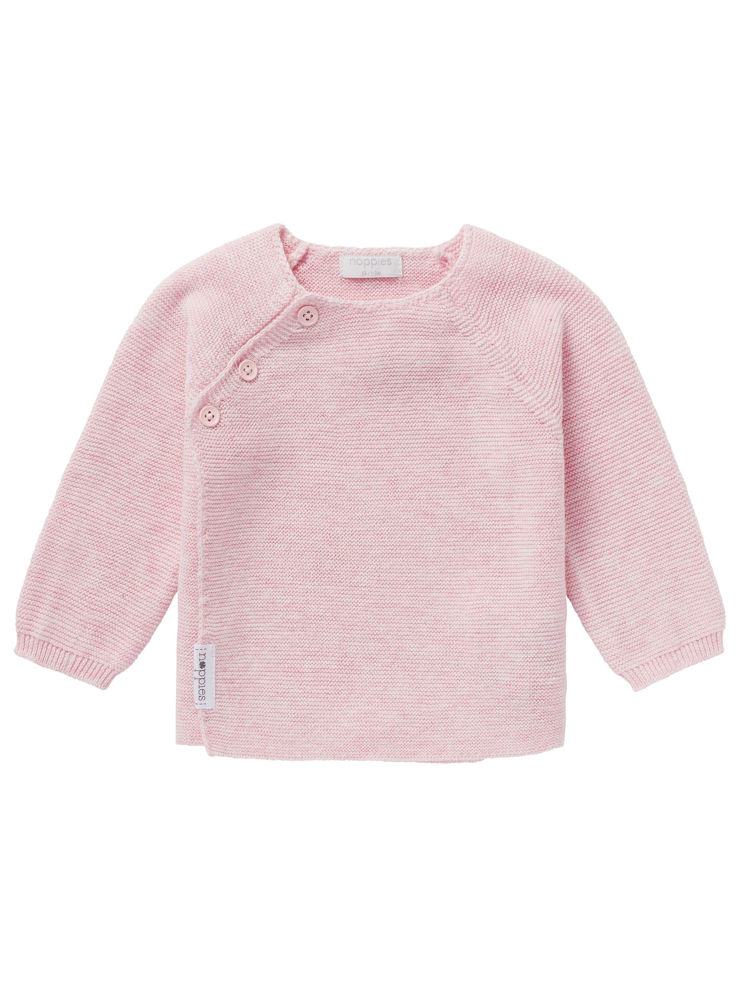 Organic Cotton Knitted Cardigan - Pink Cardigan / Jacket Noppies 