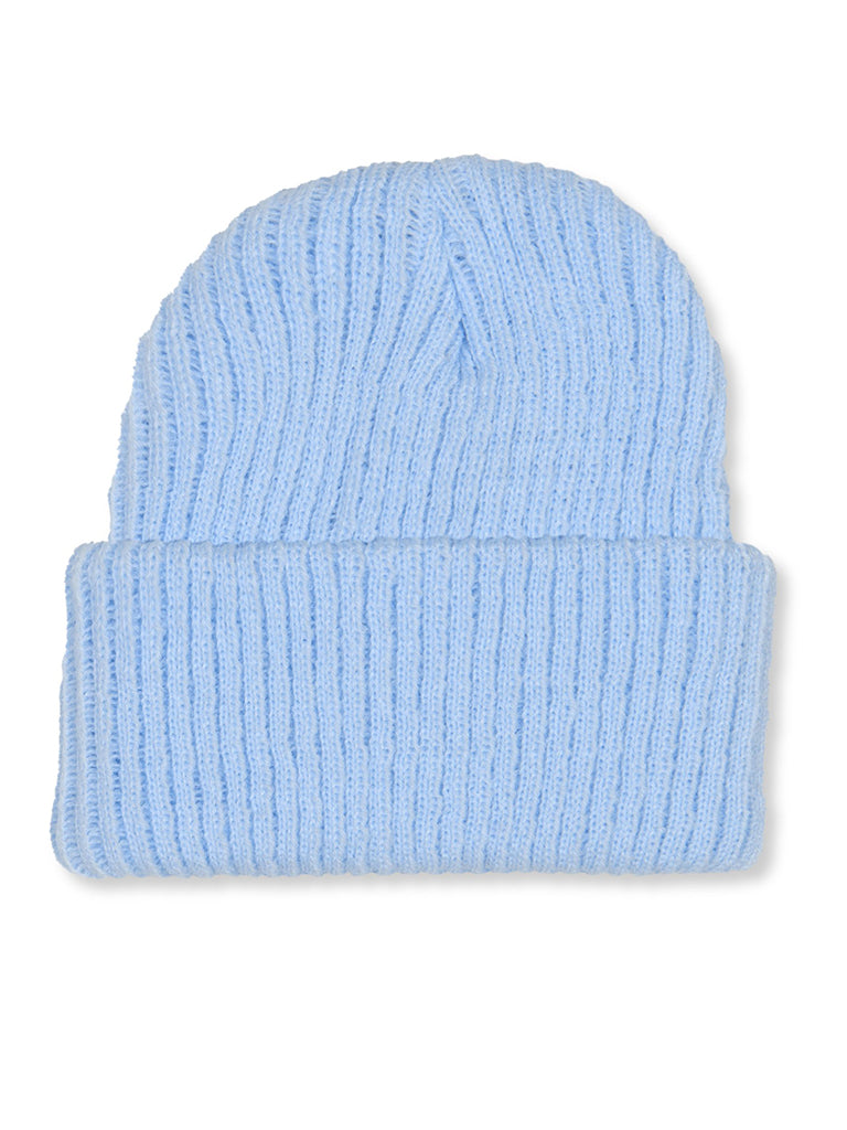 Premature Baby Blue Knitted Hat Hat Little Mouse Baby Clothing and Gifts Ltd 