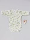 Bodysuit, Apple Floral, Premium 100% Organic Cotton Bodysuit / Vest Tiny & Small 