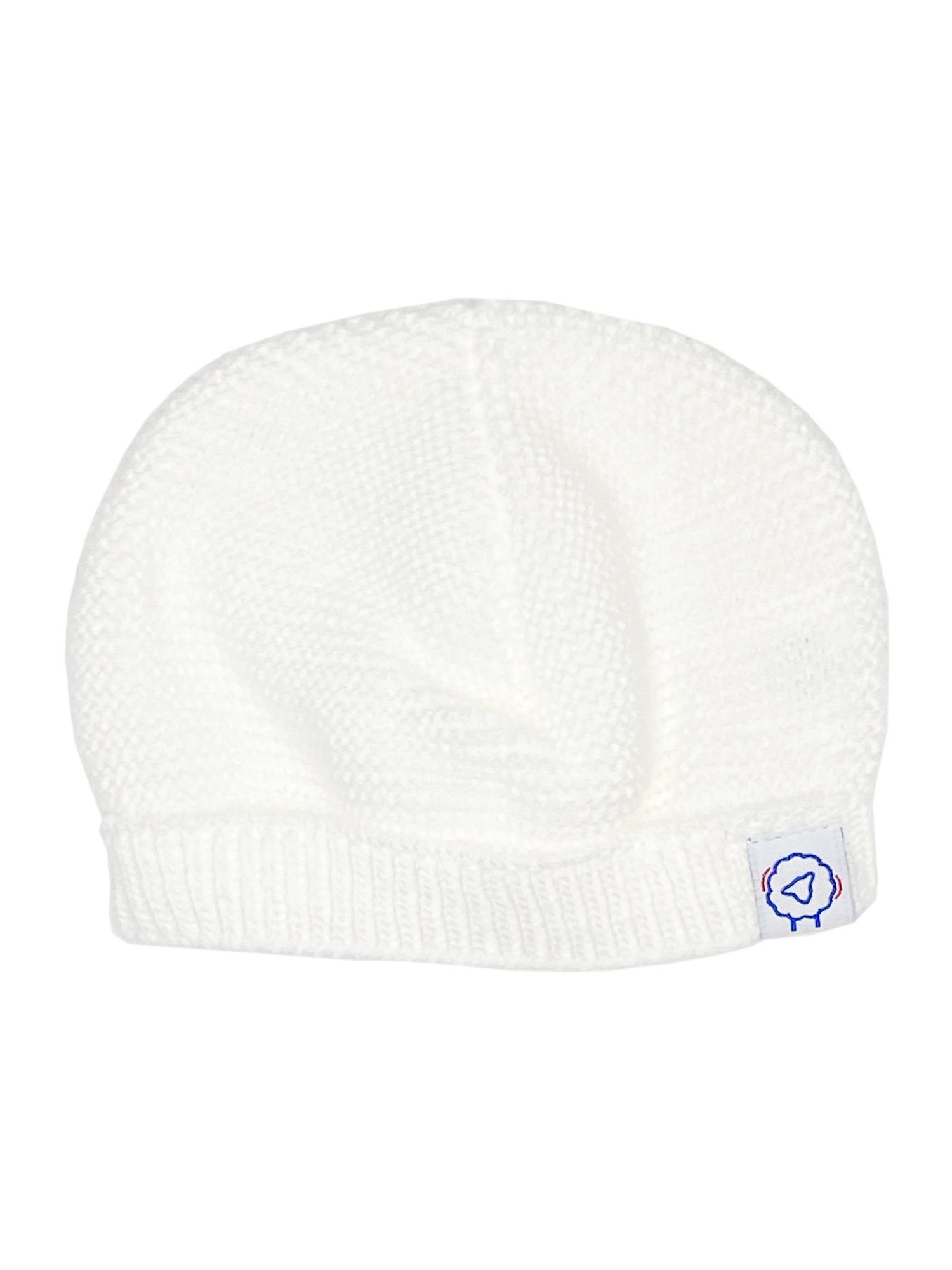 Knitted Hat - White Hat La Manufacture de Layette 