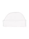 White Round Premature Baby Hat Hat Soft Touch 