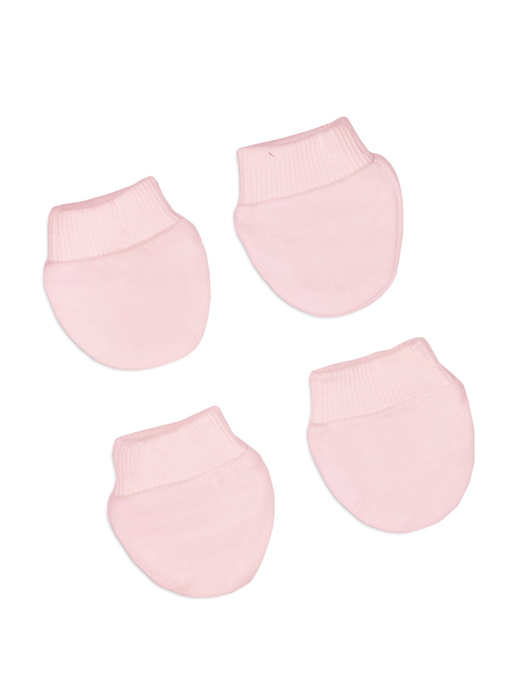 2 Pack Premature Baby Scratch Mitts - Pink Scratch Mitts Tiny Baby 