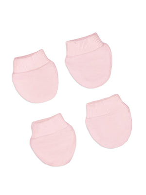 2 Pack Premature Baby Scratch Mitts - Pink Scratch Mitts Tiny Baby 