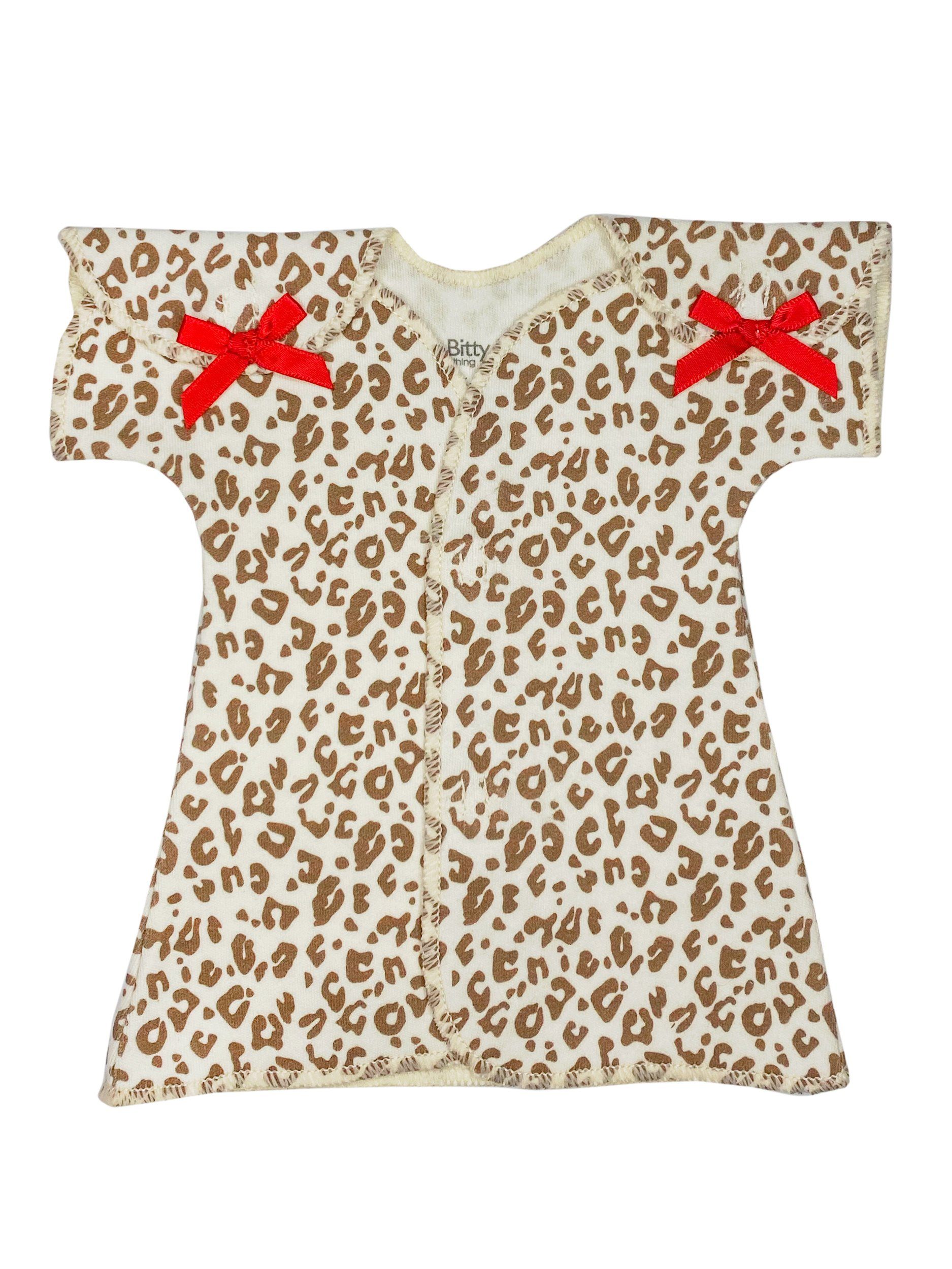 Leopard Print Dress Dress Itty Bitty Baby Clothing 
