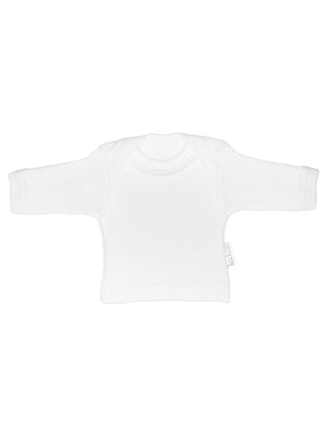 100% Cotton Envelope Neck Top - White Top / T-shirt Tiny & Small 