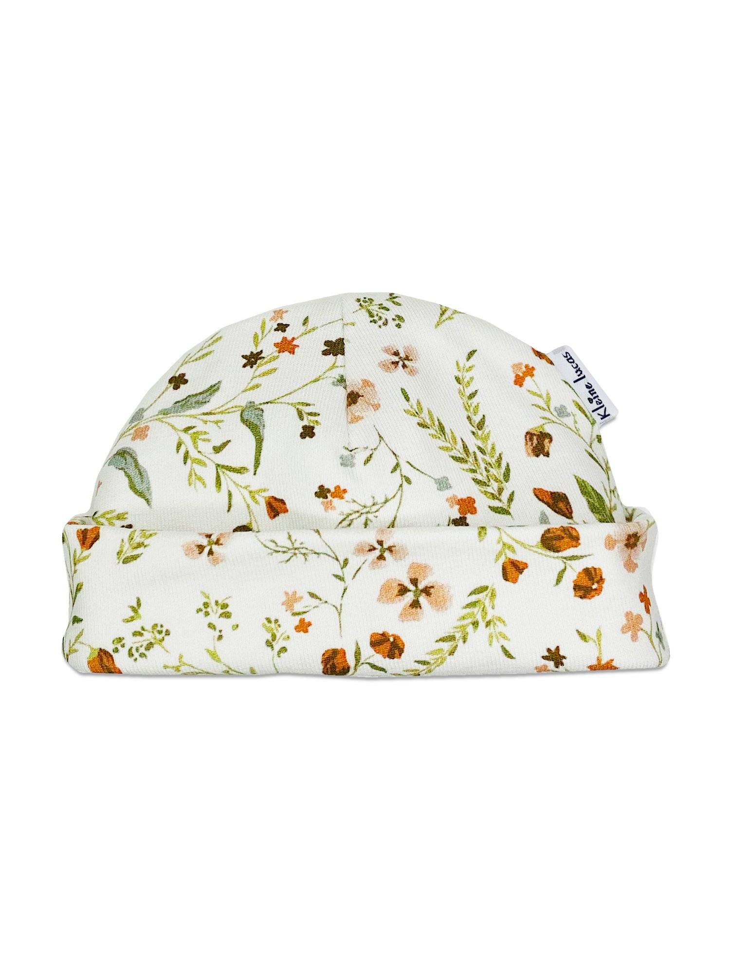 Autumnal Floral Print Hat Hat Little Lucas 