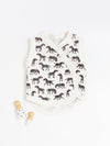 Preemie Incubator Vest, Little Zebras, 100% Organic Cotton Bodysuit / Vest Tiny & Small 