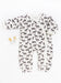 Premature Baby Sleepsuit, Zebras, 100% Organic Cotton Sleepsuit / Babygrow Tiny & Small 