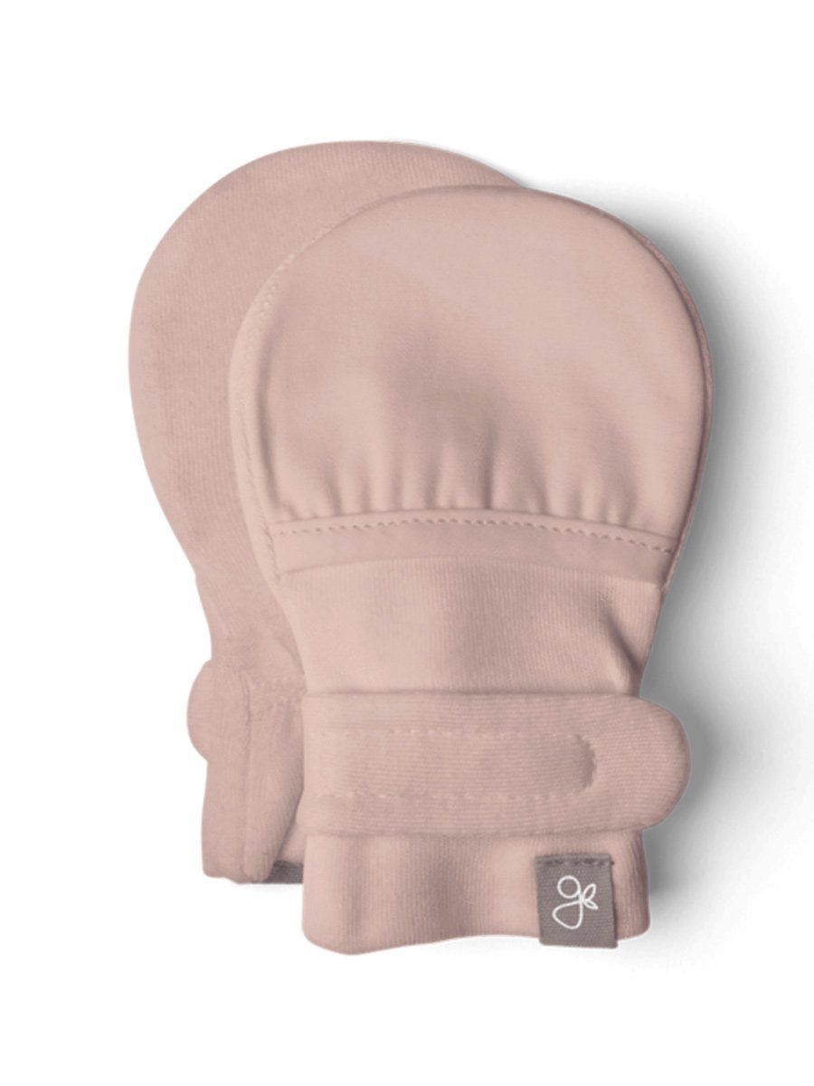 Stay-On Scratch Mitts - Dusty Pink Scratch Mitts Goumikids 