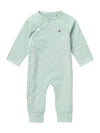 Mint Playsuit With Stars Sleepsuit / Babygrow Noppies 