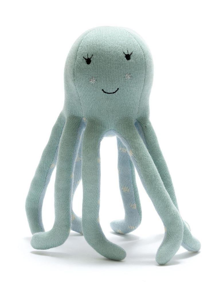 Ollie the Organic Octopus - Sea Green Toy Best Years 