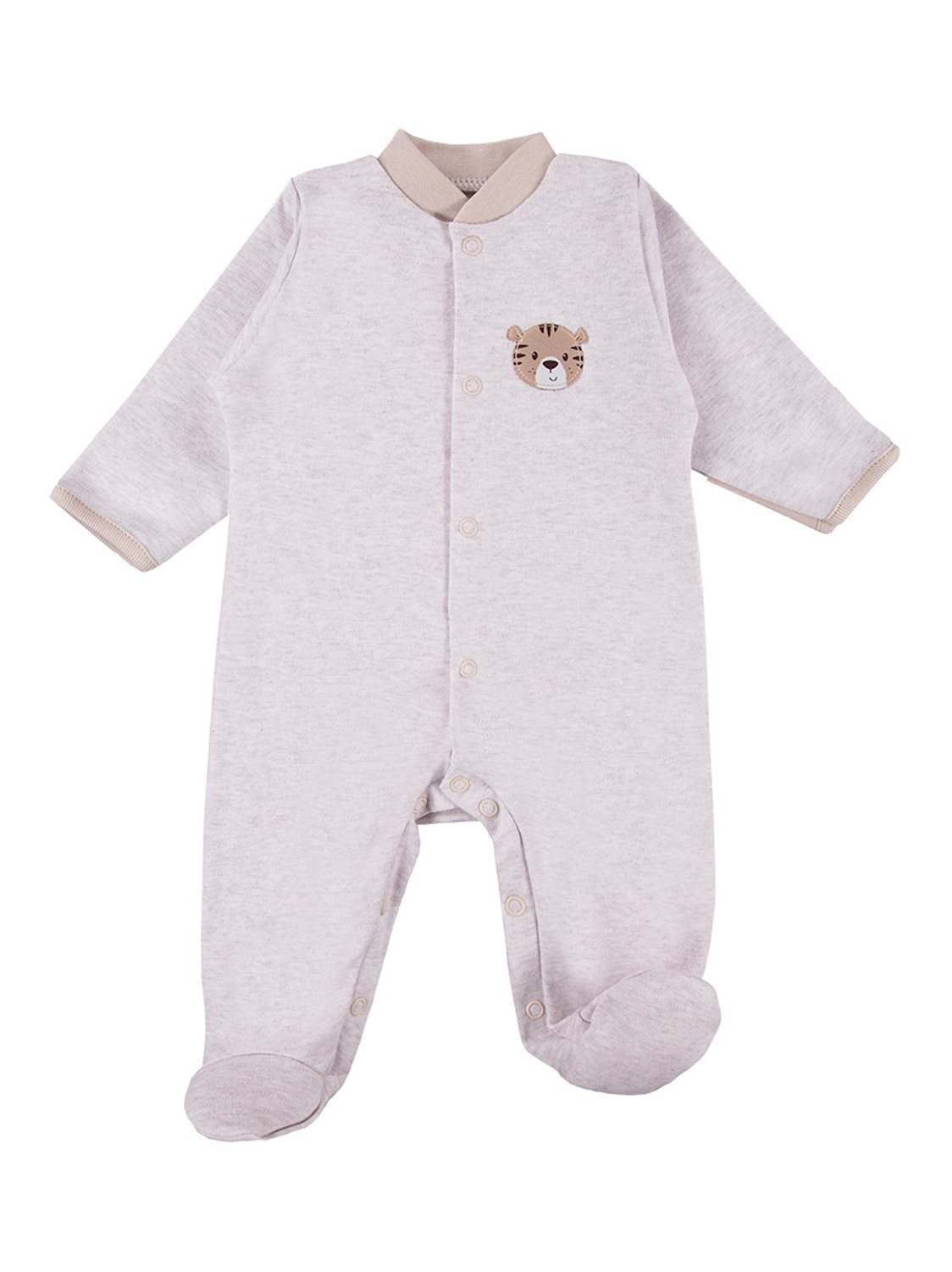 Tiny Baby Footed Sleepsuit - Cute Tiger Sleepsuit / Babygrow EEVI 