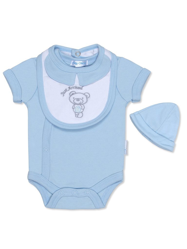 Just Arrived 3 Piece Set - Blue Outift Tiny Chick 