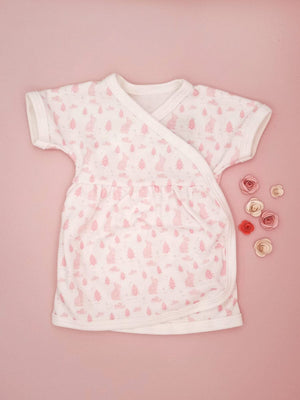 Dress, Bunny Meadow, Premium 100% Organic Cotton Dress Tiny & Small 