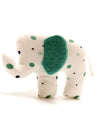 Scrappys Polkadot Elephant Toy - Blue/Green Toy Pebble Toys 