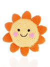 Happy Sun Crochet Fair Trade Rattle Toy Rattle Pebble Toys 